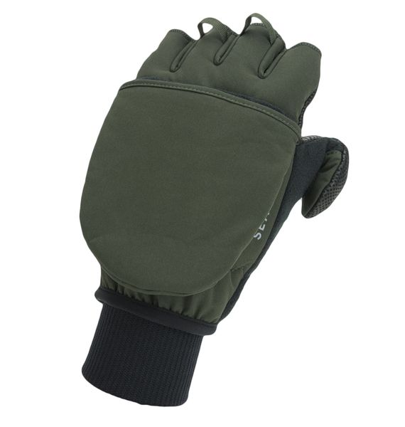 Sealskinz Windproof Cold Weather Convertible Mitt click to zoom image