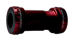 CeramicSpeed BB30 Shimano Road Bottom Bracket Frame: BB30, Crank: 24mm Red  click to zoom image