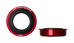 CeramicSpeed BB86 Shimano Bottom Bracket Frame: BB86, Crank: 24mm Red  click to zoom image