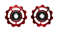 CeramicSpeed Shimano 11s Road Pulley Wheel  Red  click to zoom image