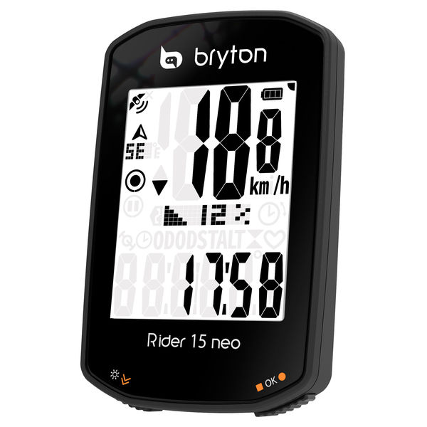Bryton Rider 15c Neo Gps Cycle Computer Bundle With Cadence: click to zoom image