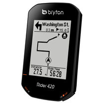 Bryton Rider 420h Gps Cycle Computer Bundle With Heart Rate: