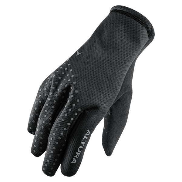 Altura Fleece Windproof Nightvision Gloves Black click to zoom image