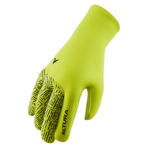 Altura Thermostretch Windproof Gloves Lime click to zoom image