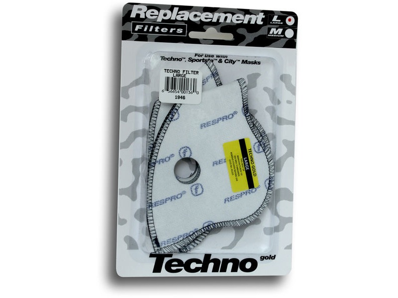 Respro Techno Filters X-Large - Pack Of 2 click to zoom image