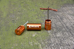 Granite Granite STASH Tyre Plug Kit Hidden Handlebar Orange click to zoom image