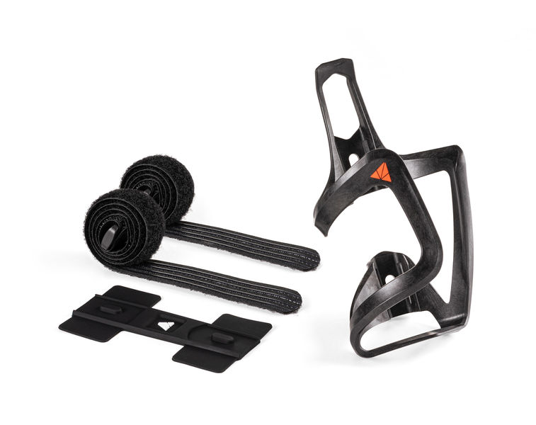 Granite AUX Carbon Side Loading Bottle Cage and Strap click to zoom image