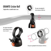 Granite CRICKET Bell with Cowbell Mode click to zoom image
