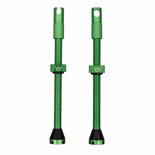 Peaty's x Chris King Tubeless MK2 Valves 80mm Emerald click to zoom image
