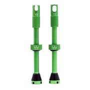 Peaty's x Chris King Tubeless MK2 Valves 60mm Emerald  click to zoom image