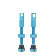 Peaty's x Chris King Tubeless MK2 Valves 42mm Turquoise  click to zoom image