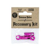 Peaty's x Chris King Tubeless Valve Accessory Kit Single Punch  click to zoom image