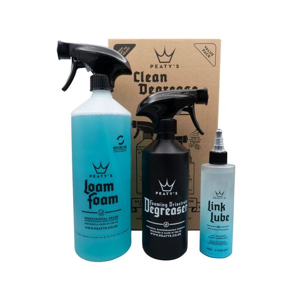 Peaty's Clean Degrease Lube Gift Pack click to zoom image