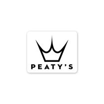 Peaty's Crown Logo Sticker White