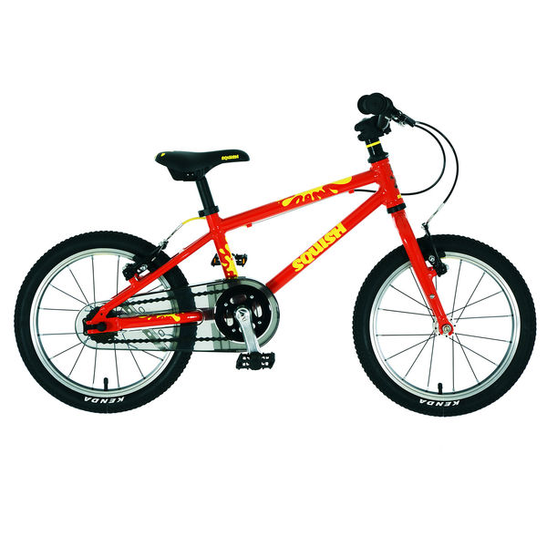 Squish 16" Wheel Red Kids Bike click to zoom image
