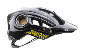 Urge SupaTrail RH MTB Helmet Hard Visor Gloss Black