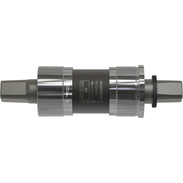 Shimano BB-UN300 bottom bracket British thread, 68 - 122.5 mm (LL123) - for E-type FD click to zoom image