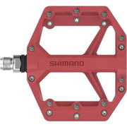 Shimano PD-GR400 flat pedals, resin with pins, red click to zoom image