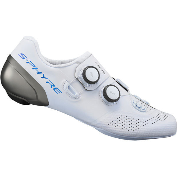 Shimano S-PHYRE RC9 (RC902) SPD-SL Shoes, White click to zoom image