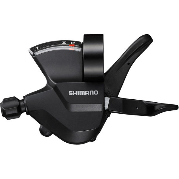 Shimano SL-M315-L shift lever, band on, 3-speed, left hand click to zoom image