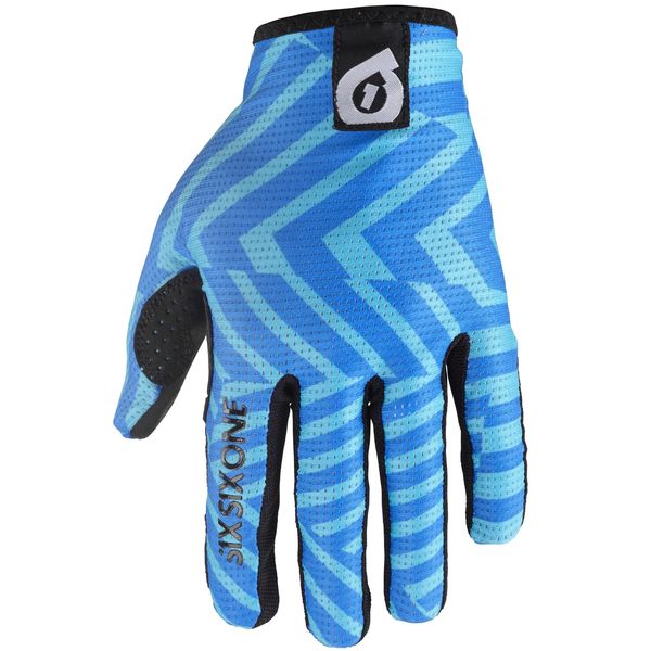 SixSixOne Comp Glove Dazzle Blue click to zoom image