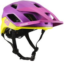 SixSixOne Crest Helmet Visor Purple/Yellow Os