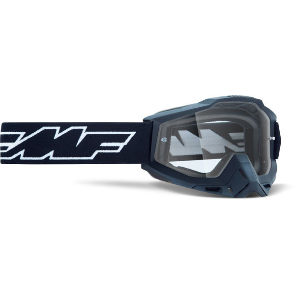FMF Goggles POWERBOMB Goggle Rocket Black Clear Lens click to zoom image