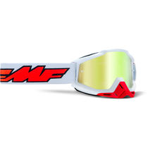 FMF Goggles POWERBOMB Goggle Rocket White True Gold Lens