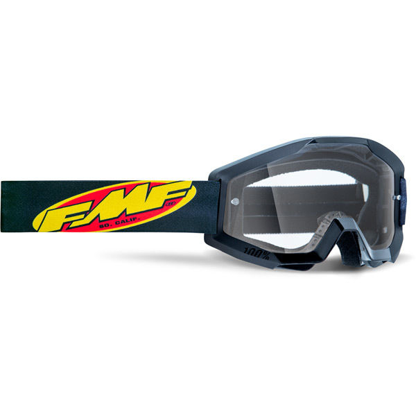 FMF Goggles POWERCORE YOUTH Goggle Core Black Clear Lens click to zoom image