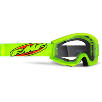 FMF Goggles POWERCORE YOUTH Goggle Core Yellow Clear Lens