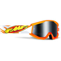 FMF Goggles POWERCORE YOUTH Goggle Assault Grey Mirror Silver Lens