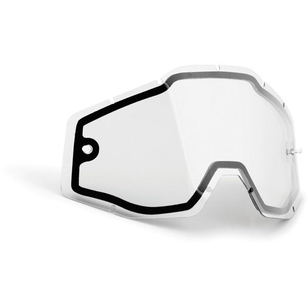 FMF Goggles POWERBOMB/POWERCORE Replacement Lens Dual Pane Clear click to zoom image