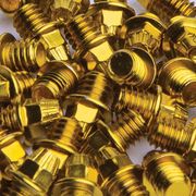 TAG Metals T1 Pedal Pins 4mm, Cone Yellow  click to zoom image
