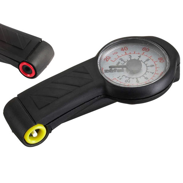 Zefal Twin Graph Pressure Gauge click to zoom image