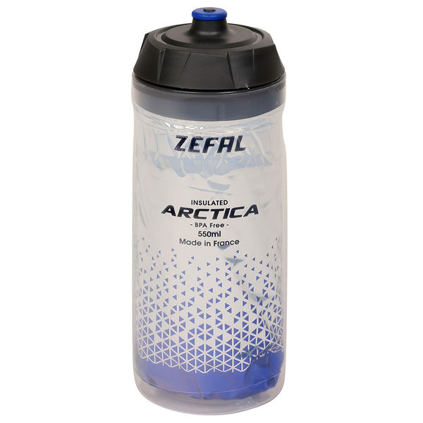 Zefal Arctica 55 Silver/Blue Bottle click to zoom image