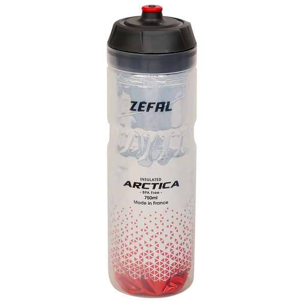 Zefal Arctica 75 Silver/Red Bottle click to zoom image