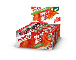 High5 High5 Energy Bar & Protein x12 50g Cacoa & Raspberry