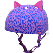 C-Preme C-preme Krash Youth Helmet (8+ Years) Leopard Kitty Unisize 54-58cm 