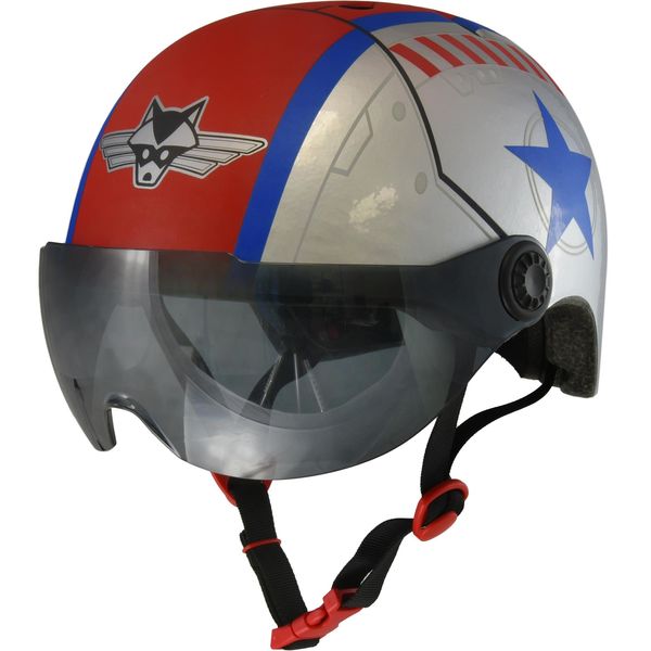 C-Preme Raskullz Fs Child Helmet (5+ Years) - Flying Ace 2021: Flying Ace Unisize 50-54cm click to zoom image