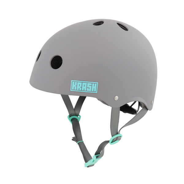 C-Preme Krash Pro Fs Youth Helmet (8+ Years) 2021: Matte Grey Unisize 54-58cm click to zoom image