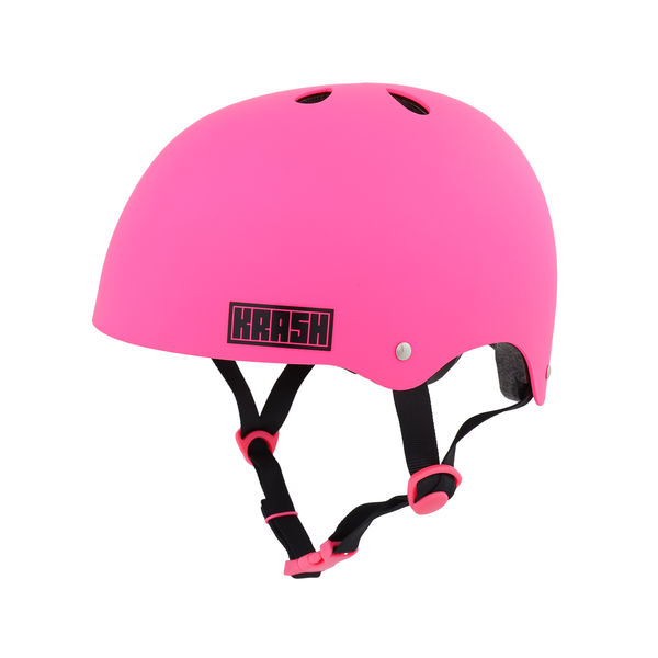 C-Preme Krash Pro Fs Child Helmet (5+ Years) 2021: Matte Pink Unisize 50-54cm click to zoom image