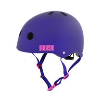 C-Preme Krash Pro Fs Youth Helmet (8+ Years) 2021: Matte Purple Unisize 54-58cm