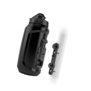 Fidlock TWIST Bottle Kit Bike 750 Compact TWIST Technology bottle with removeable dirt cap and connector - includes Bike mount for bottle cage 750ml Solid Black  click to zoom image