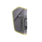 Fidlock TWIST Essentials Bag M Splashproof material and zip - TWIST mount, 1.1L Capacity - inc. Bike Mount and shoulder strap Grey/Green 