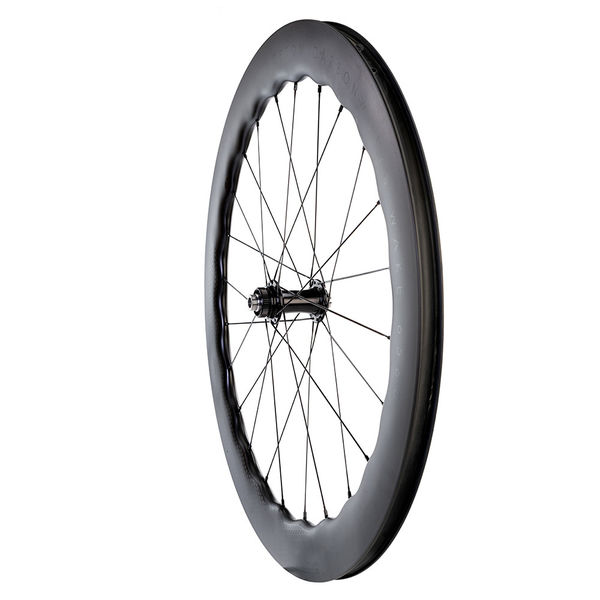 Princeton CarbonWorks Wake 6560 Front 65/60mm deep carbon Disc rim, PCW Hub click to zoom image