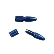 Firewire Hot Tips Re-usable Brake Cable Ends 1.6mm (Pair) 1.6mm Blue  click to zoom image