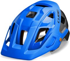 Cube Helmet Strover X Actionteam Blue/grey