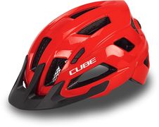 Cube Helmet Steep Glossy Red 