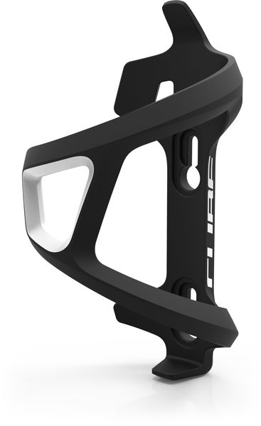 Cube Bottle Cage Hpp Left-hand Sidecage Blk/white click to zoom image