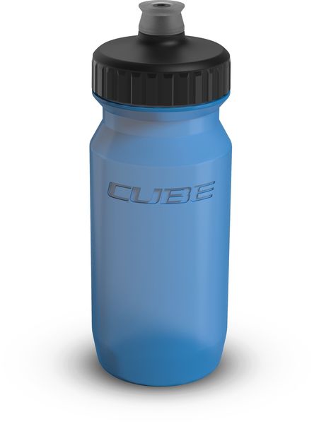 Cube Bottle Feather 0.5l Blue click to zoom image
